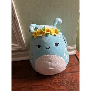Original Squishmallows 11" Natnat The Alien with Flower Crown